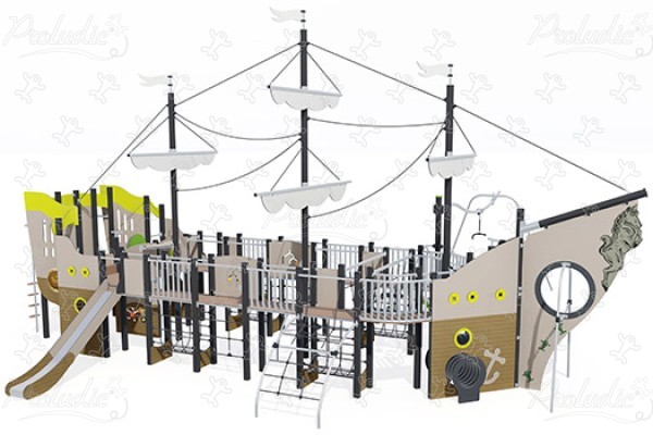 Unicorn J1961 legepladser tematiserede redskaber aquatica billede 3d