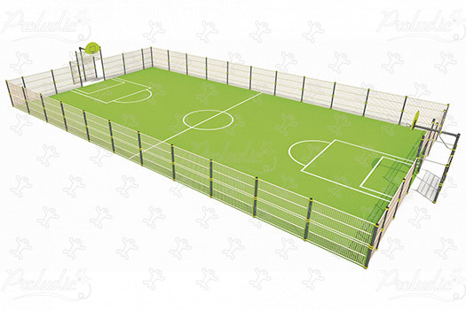 Multibane J22213 sport og fitness acti’fun multibaner billede 3d