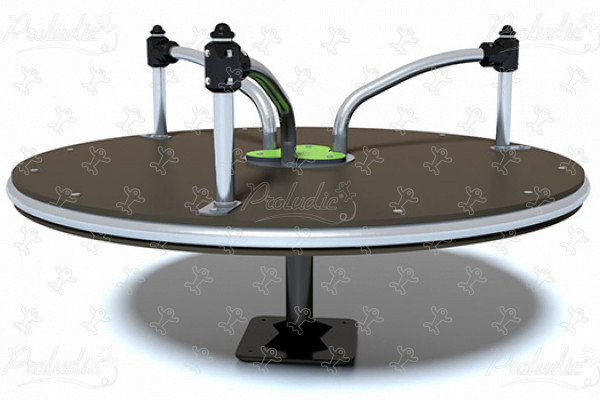 Karrusel J2400 legepladser bevægende redskaber karruseller / rotationslegeredskaber billede 3d