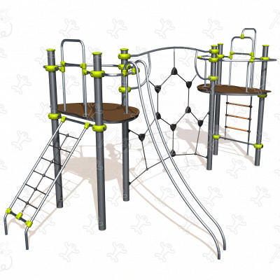 J2575-M legepladser multifunktionsredskaber / multifunktionsaktiviteter ixo billede 3d