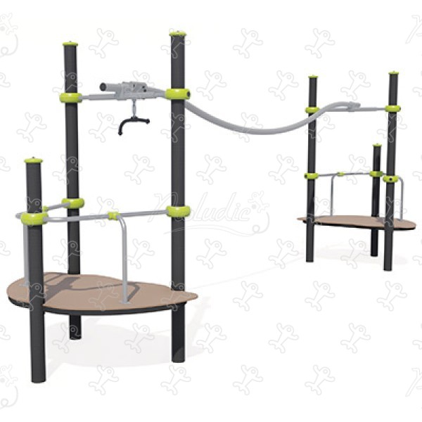 Aerospeed J2582-M legepladser bevægende redskaber svævebaner billede 3d