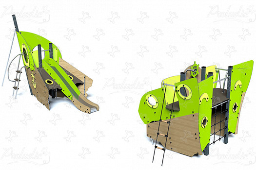 Keo Stern & Bow J2755-M legepladser tematiserede redskaber aquatica billede 3d