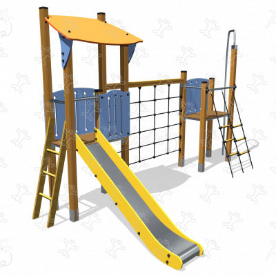 J3368 legepladser multifunktionsredskaber / multifunktionsaktiviteter vivarea billede 3d