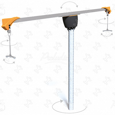 Turnfly J3504-N legepladser acti’fun dynamiske konstruktioner billede 3d