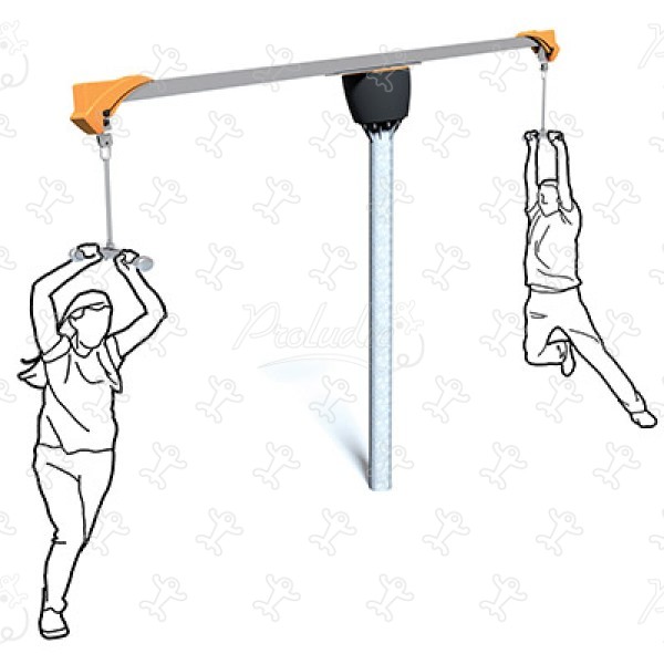 Turnfly J3504-N legepladser acti’fun dynamiske konstruktioner billede 3d