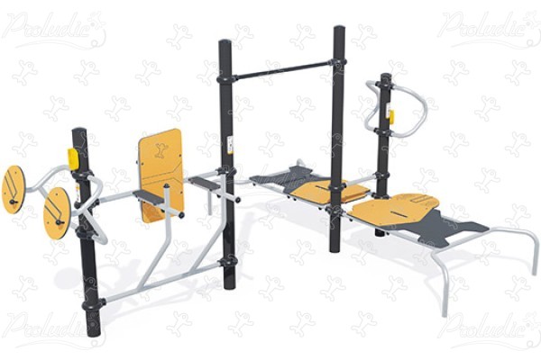 En kompakt træningsstation for alle J37109® sport og fitness acti’fun acti’fit billede 3d