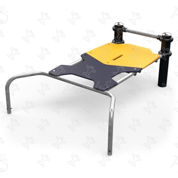 Plade til mavebøjning/push-ups J37207® sport og fitness acti’fun acti’fit billede 3d