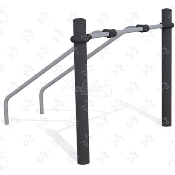 Forskudt barre J37213® sport og fitness acti’fun acti’fit billede 3d