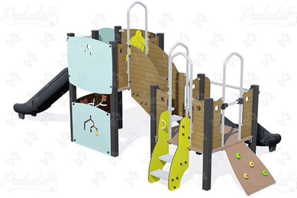 J38133-C® legepladser multifunktionsredskaber / multifunktionsaktiviteter diabolo billede 3d