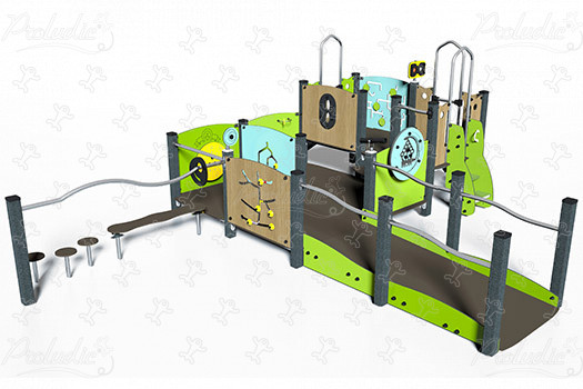 J38200-C legepladser multifunktionsredskaber / multifunktionsaktiviteter diabolo billede 3d