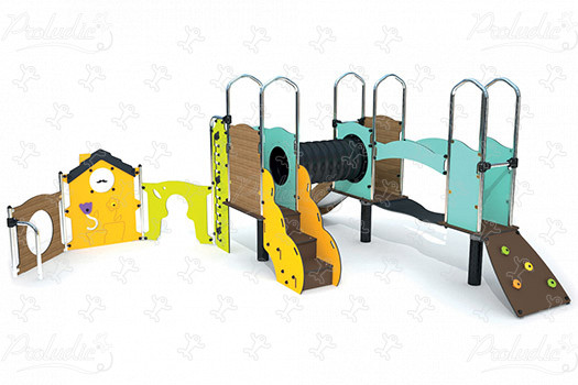 J38704-C® legepladser multifunktionsredskaber / multifunktionsaktiviteter diabolo baby billede 3d