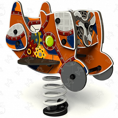 Looping J3961-GF® legepladser grafic games til legeområder, der er tilpasset kunden metropol-finish billede 3d