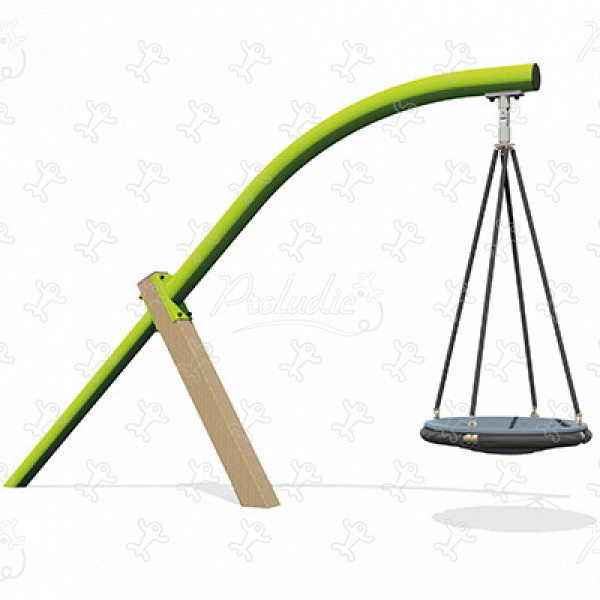 Pendulgynge J444® legepladser traditionelle redskaber gynger billede 3d