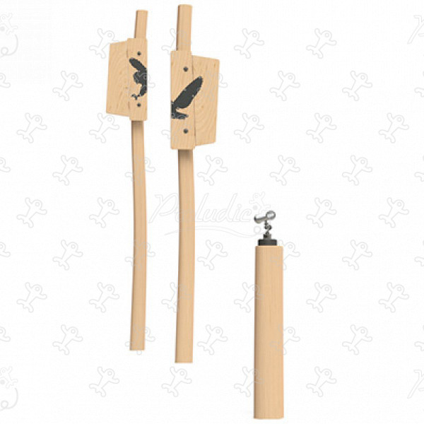 Owl J4952® legepladser bæredygtig naturtræ serie lærings & sansestimulerende redskaber billede 3d