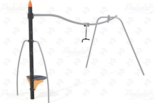 Skyrail J515 legepladser bevægende redskaber svævebaner billede 3d