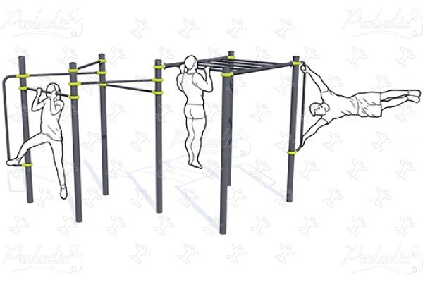 Freestyle-kombination J5220® sport og fitness acti’fun acti’street billede 3d