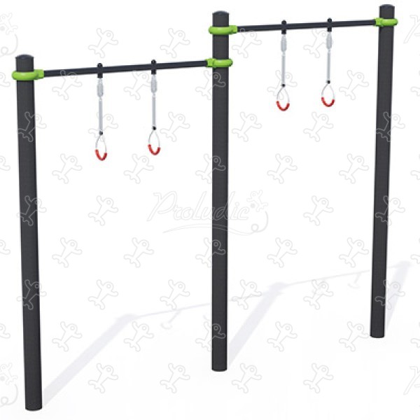 Kombination af ringe i 2 højder J5235® sport og fitness acti’fun acti’street billede 3d