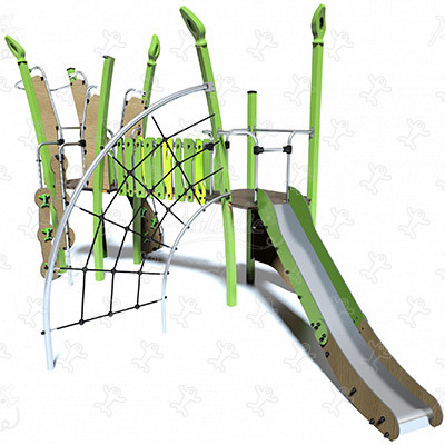 J5607 legepladser multifunktionsredskaber / multifunktionsaktiviteter kanopé billede 3d