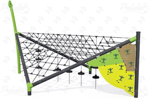J57006 legepladser klatre & balanceredskaber klatrekonstruktioner billede 3d