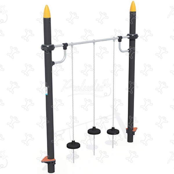 Hængeplatforme J5917® legepladser acti’fun acti’ninja billede 3d