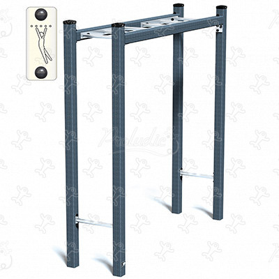 Vandret stige Senior JPS21-S-M sport og fitness acti’fun acti’ninja billede 3d