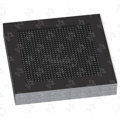 Firkantet trampolin R34-ETP-500 legepladser acti’fun trampoliner billede 3d