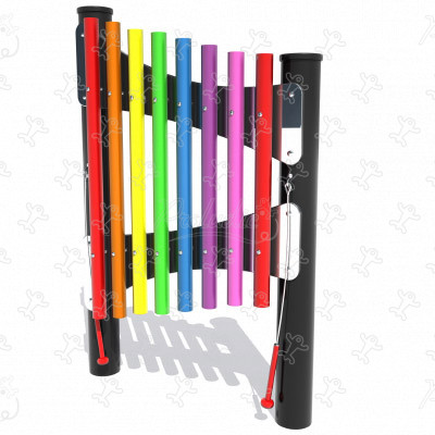 Xylophone R34-FIECOCH legepladser lærings & sansestimulerende redskaber sjove paneler samt lyd- og musiklege billede 3d