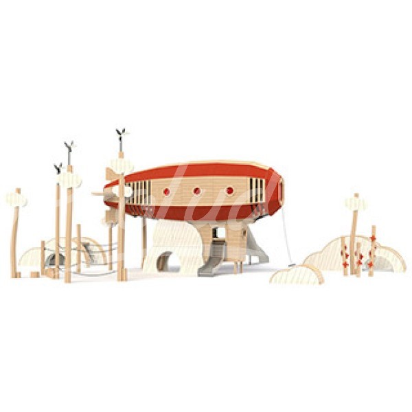 J49136 - Luftballon i skyerne