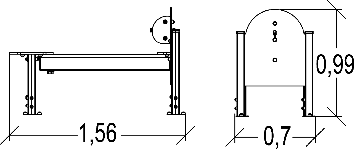 Vandleg J1714 legepladser lærings & sansestimulerende redskaber vandleg billede set fra siden