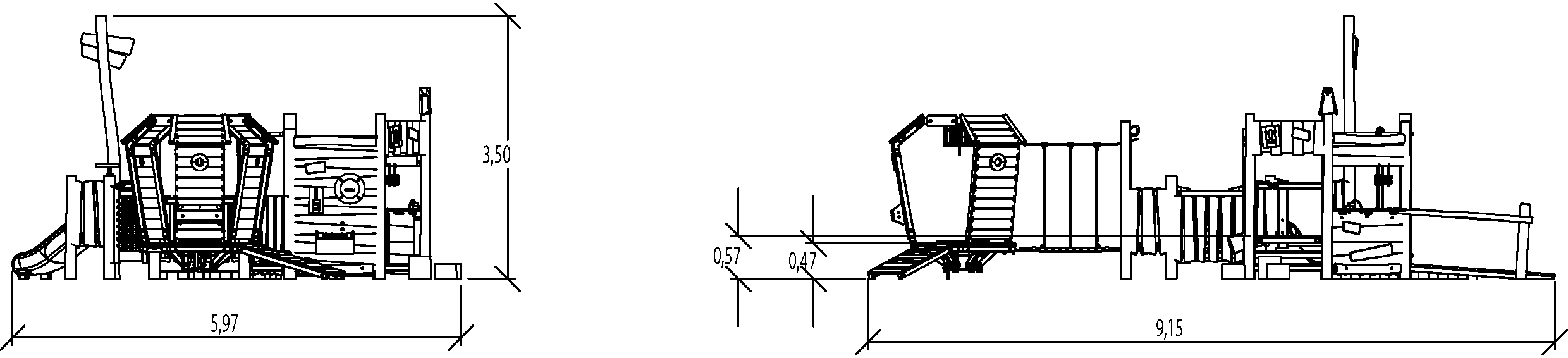 J49904® legepladser bæredygtig naturtræ serie arborea play® billede set fra siden